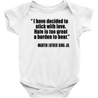 Quote Martin Luther King Jr Baby Bodysuit | Artistshot