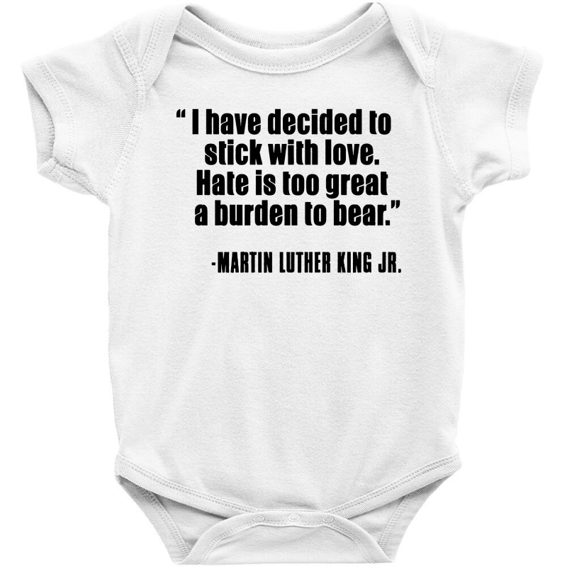 Quote Martin Luther King Jr Baby Bodysuit by Balprut Store | Artistshot