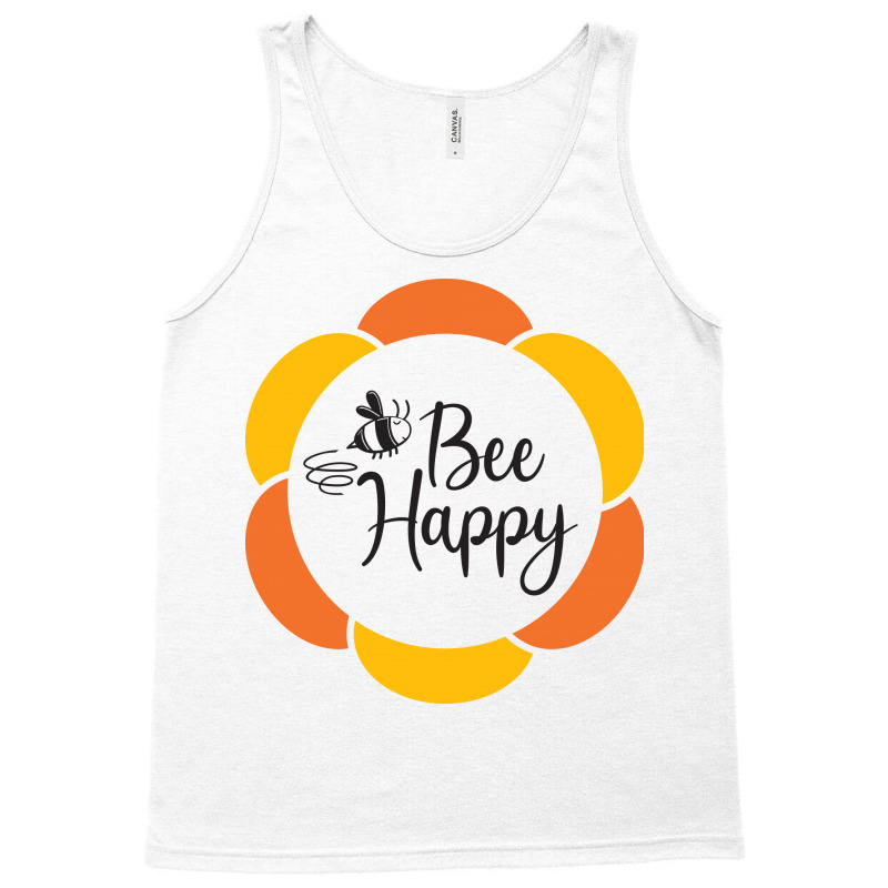 Bee Happy Tank Top | Artistshot