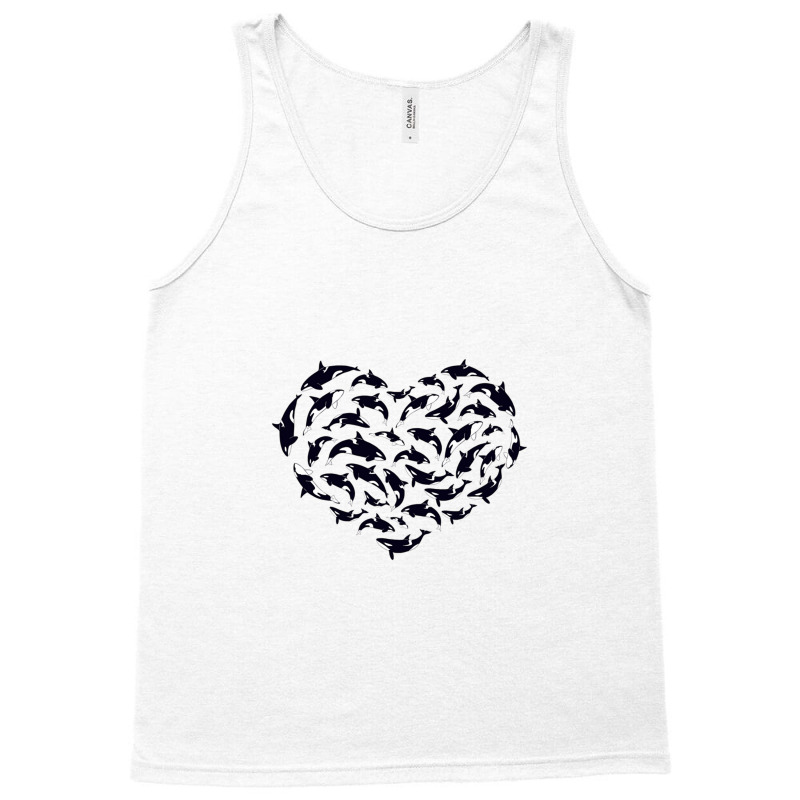 Orca Whales Heart Shirt Killer Whale Pullover Hoodie Tank Top | Artistshot