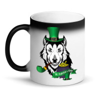 Leprechaun Hat Smoking Pipe Funny Wolf St Patricks Day Party T Shirt Magic Mug | Artistshot