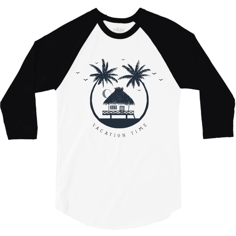 Vacation Times 3/4 Sleeve Shirt | Artistshot