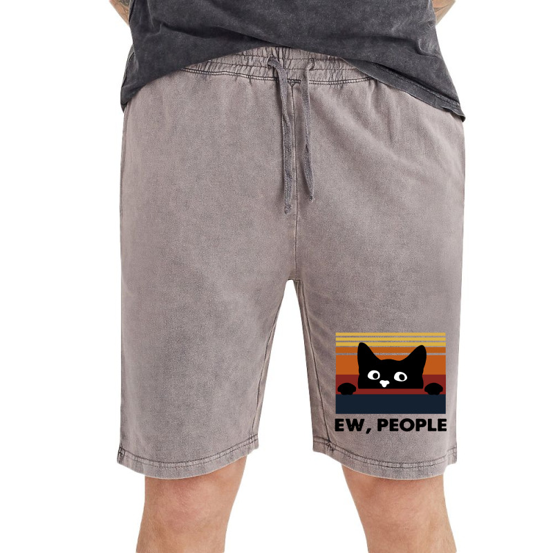 Cat Ew People Vintage Vintage Short by Focus Tees | Artistshot