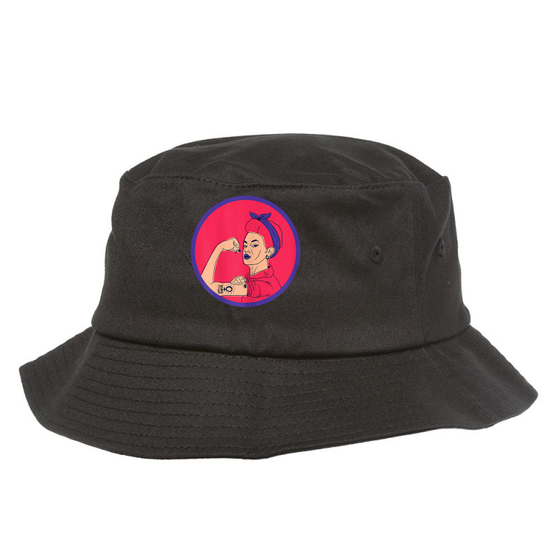 Womens Feminist Feminism Feminist T Shirt Bucket Hat By Ashleypenez ...