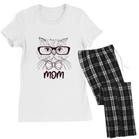 Cat Mom Illustration Women's Pajamas Set | Artistshot