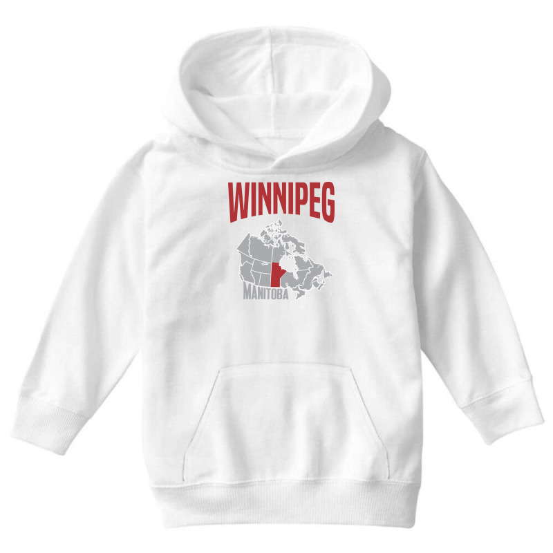 Custom Winnipeg Manitoba Youth Hoodie By Chris Ceconello Artistshot