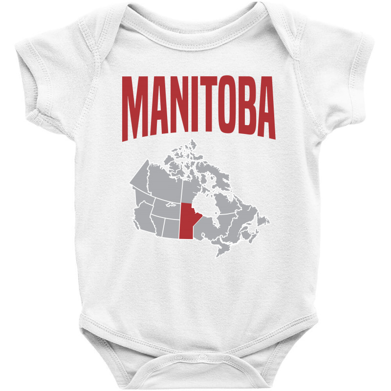 Manitoba Baby Bodysuit | Artistshot