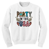 Party In The Usa Youth Sweatshirt | Artistshot