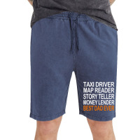 Taxi Driver Best Dad Ever Fathers Day Birthday Christmas Present Gift Vintage Short | Artistshot
