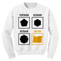 Pentagon Octagon Hexagon Oregon Design Oregon State T Shirt Youth Sweatshirt | Artistshot