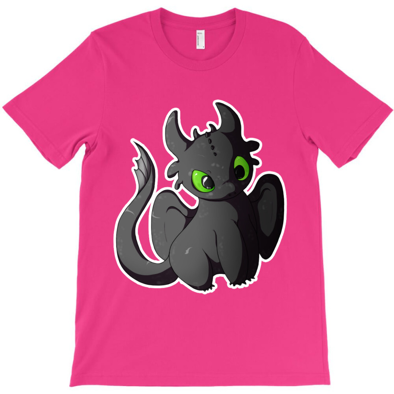 Chibi Black Dragon T-shirt | Artistshot