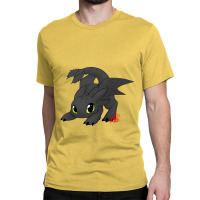 Chibi Mini Toothless Dragon Classic T-shirt | Artistshot