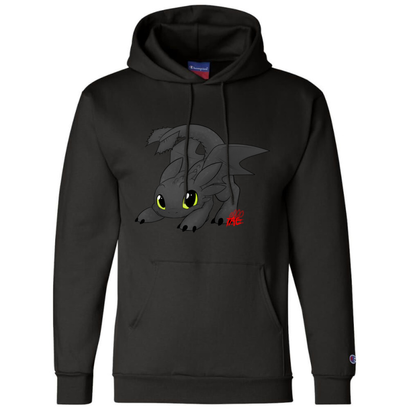 Chibi Mini Toothless Dragon Champion Hoodie | Artistshot