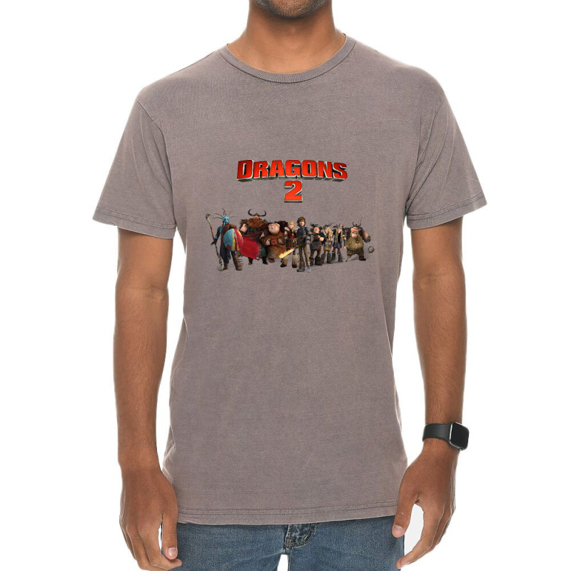 Cool Dragons 2 Team Funny Vintage T-shirt | Artistshot