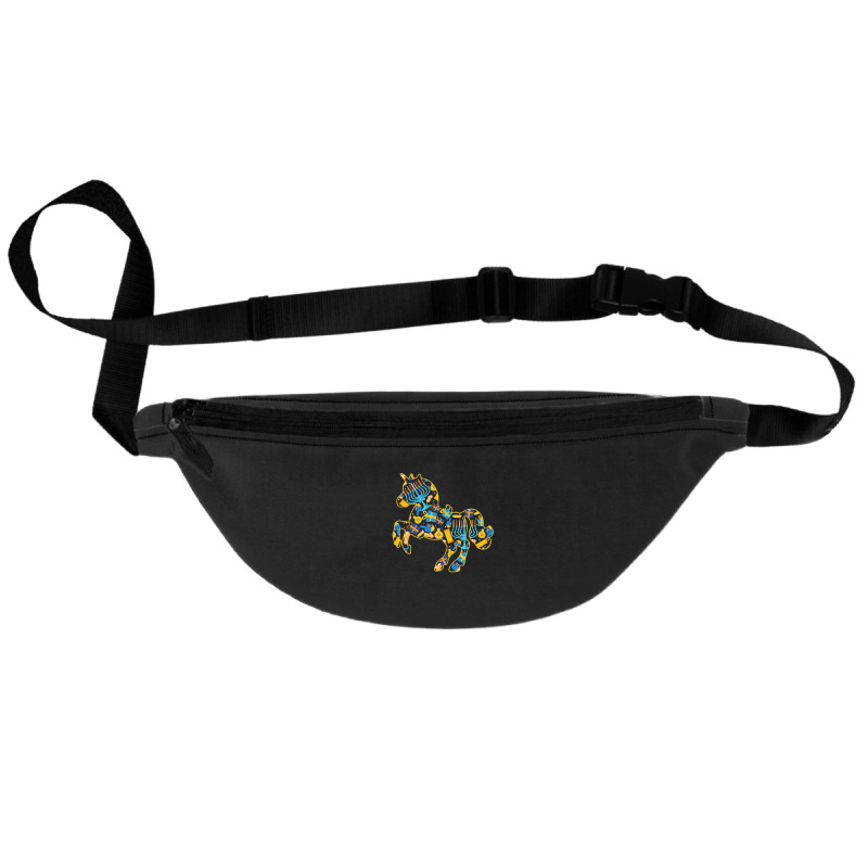 Unicorn Lover Pony Hanukkah Unicorn Shape Menorah Collection Jewish Un Fanny Pack | Artistshot