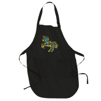 Unicorn Lover Pony Hanukkah Unicorn Shape Menorah Collection Jewish Un Full-length Apron | Artistshot