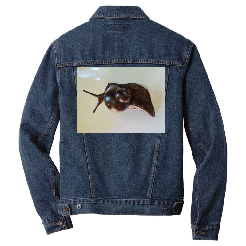 Snail Art Men Denim Jacket by argo | Artistshot