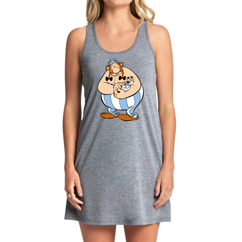 Obelix And Dogmatix Asterix Tank Dress by bayuniaga | Artistshot