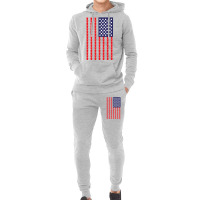 Beer Pong American Flag Hoodie & Jogger Set | Artistshot