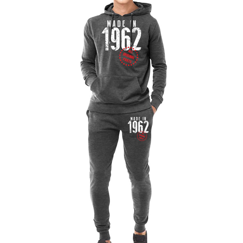 Made In 1962 All Original Parts Hoodie & Jogger Set | Artistshot