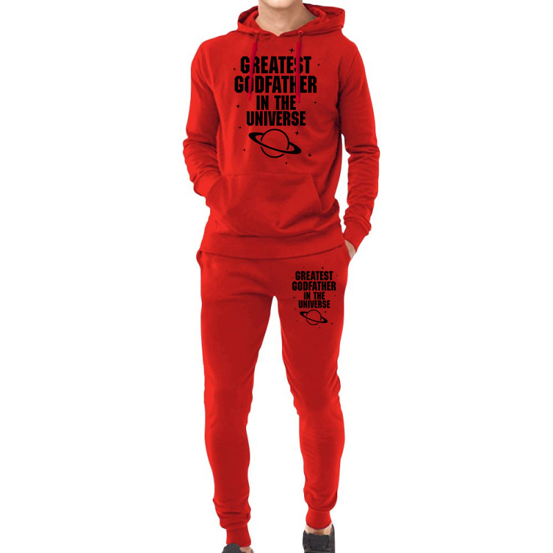 Greatest Godfather In The Universe Hoodie & Jogger Set | Artistshot