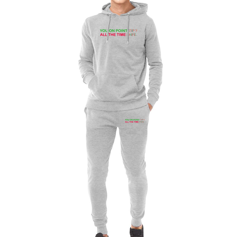 You On Point Tip Hoodie & Jogger Set | Artistshot