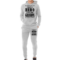 I Have A Hero I Call Him Grandpa Hoodie & Jogger Set | Artistshot