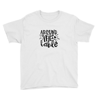 Around The Table Youth Tee Designed By Kahvel