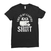 Camping Trailer Camper Van Mobile Home Caravan Motorhome Ladies Fitted T-shirt | Artistshot