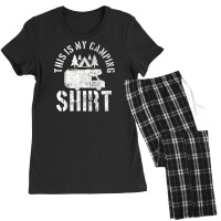 Camping Trailer Camper Van Mobile Home Caravan Motorhome Women's Pajamas Set | Artistshot