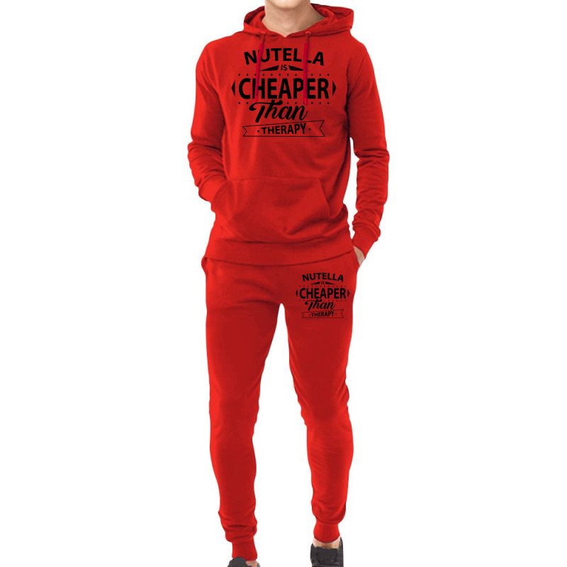 Nutella Is Cheaper Than Therapy Hoodie & Jogger Set | Artistshot