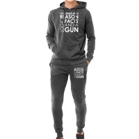 I'm Armed With Reason Logic Facts And A Cop Hoodie & Jogger Set | Artistshot