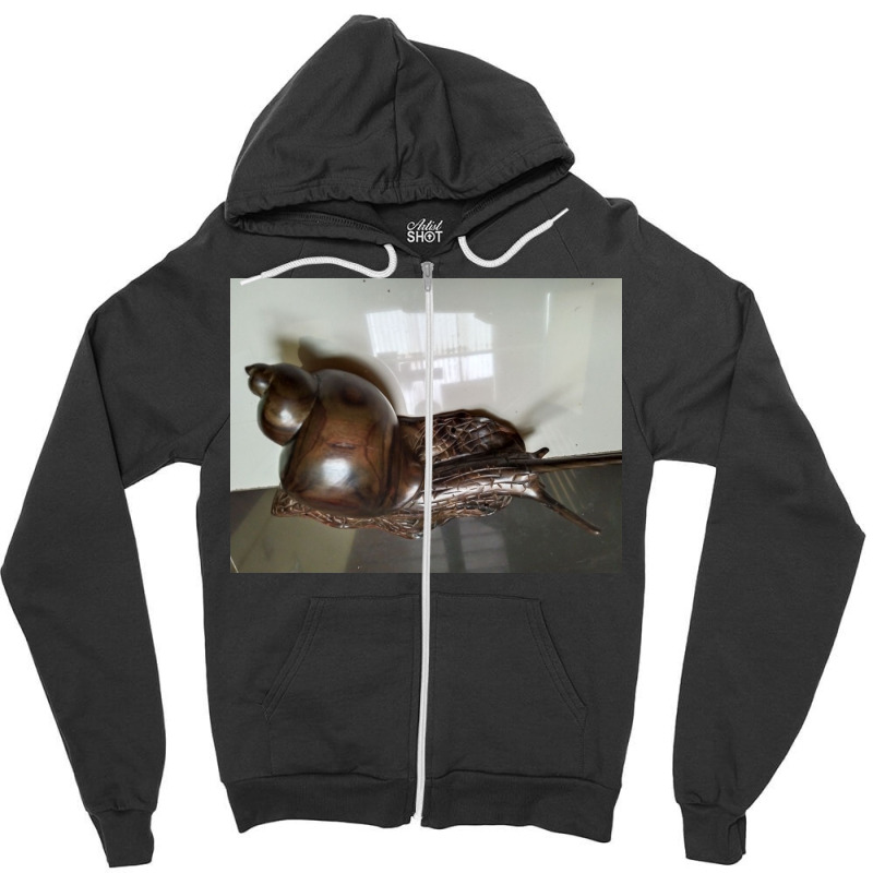 Snail Art Zipper Hoodie by argo | Artistshot