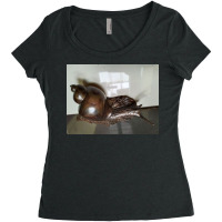 Snail Art Women's Triblend Scoop T-shirt | Artistshot