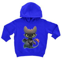 Night Toothless Red Tail Cute Toddler Hoodie | Artistshot