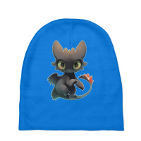 Night Toothless Red Tail Cute Baby Beanies | Artistshot