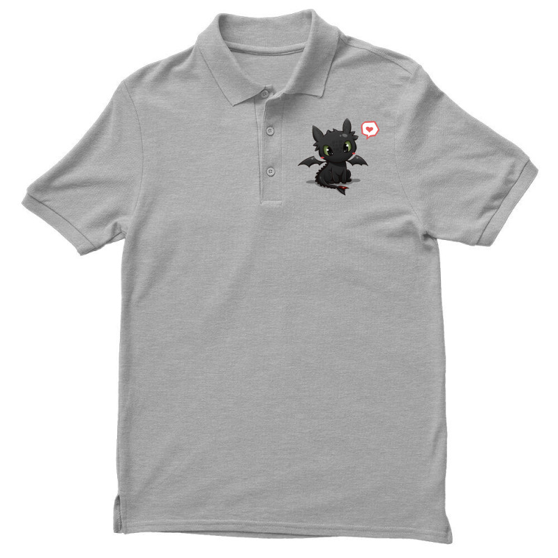 Mini Black Dragon Men's Polo Shirt | Artistshot