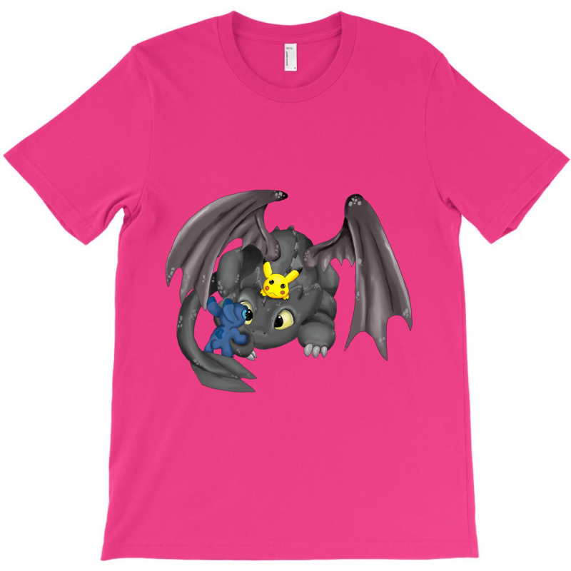 Toothless Yellow And Blue Monster T-shirt | Artistshot