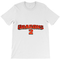 Two Riders Dragon T-shirt | Artistshot