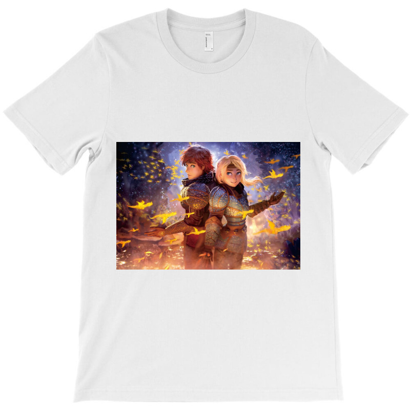 Two True Love Hiccup And Astrid T-shirt | Artistshot