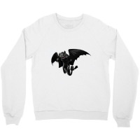 Angry Toothless Dragon Crewneck Sweatshirt | Artistshot