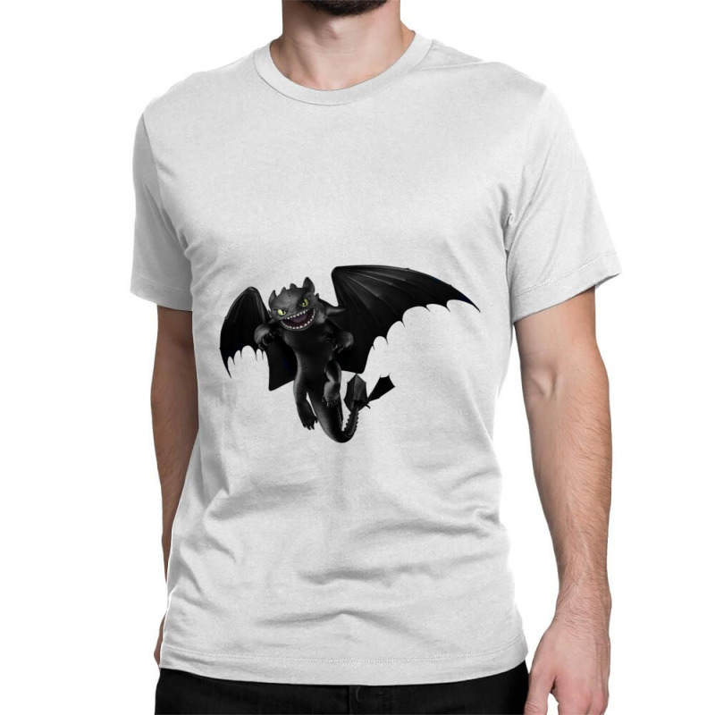 Angry Toothless Dragon Classic T-shirt | Artistshot