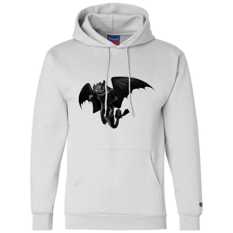 Angry Toothless Dragon Champion Hoodie | Artistshot