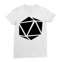 Icosahedron Ladies Fitted T-shirt | Artistshot