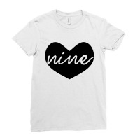 Kids Ninth Birthday Girl Ladies Fitted T-shirt | Artistshot