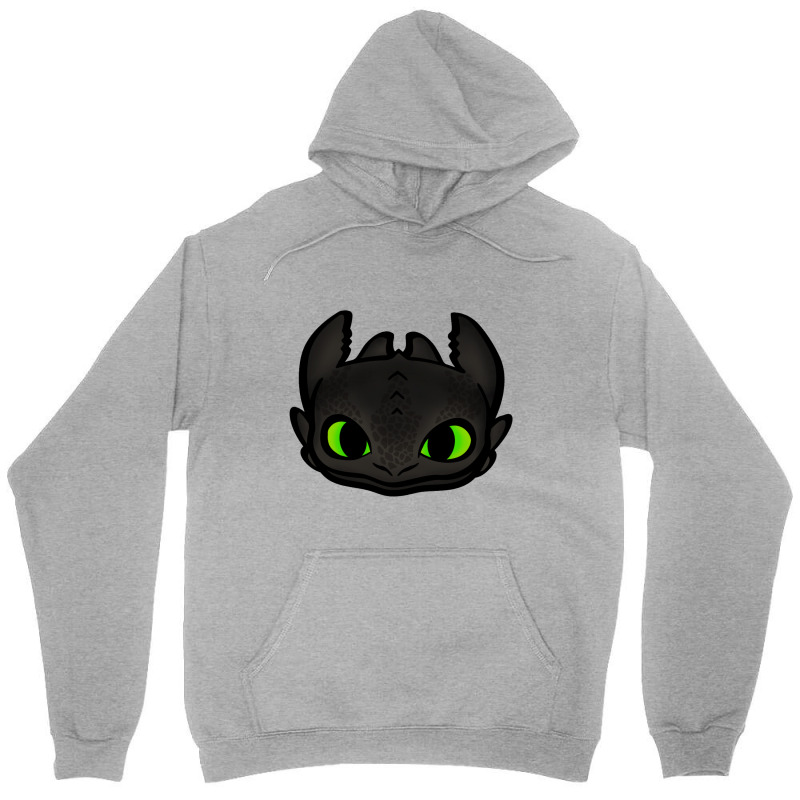 Chibi Toothless Black Dragon Unisex Hoodie | Artistshot