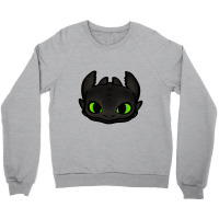 Chibi Toothless Black Dragon Crewneck Sweatshirt | Artistshot