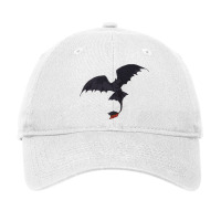 Flying Red Tail Dragon Adjustable Cap | Artistshot