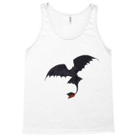 Flying Red Tail Dragon Tank Top | Artistshot