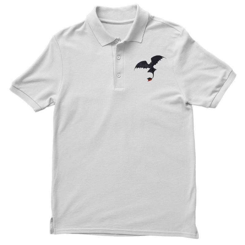 Flying Red Tail Dragon Men's Polo Shirt | Artistshot